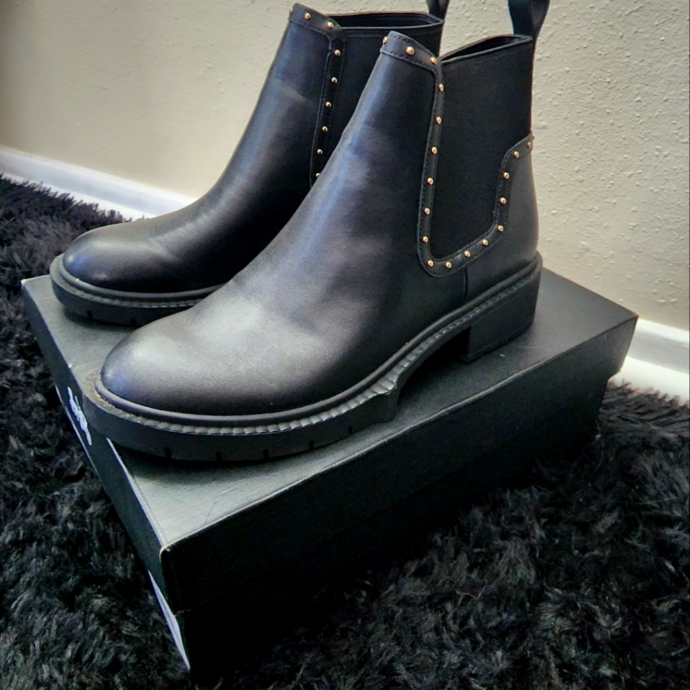 Coach Lory Leather Bootie